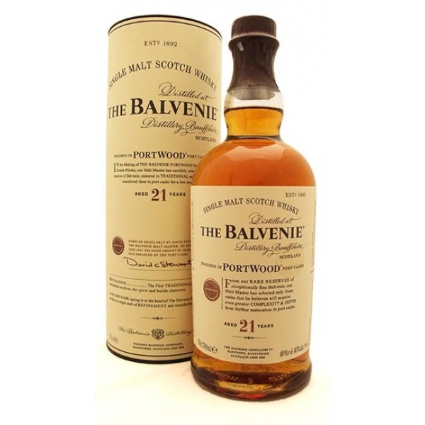 The Balvenie Portwood 21 Years Single Malt-600x600